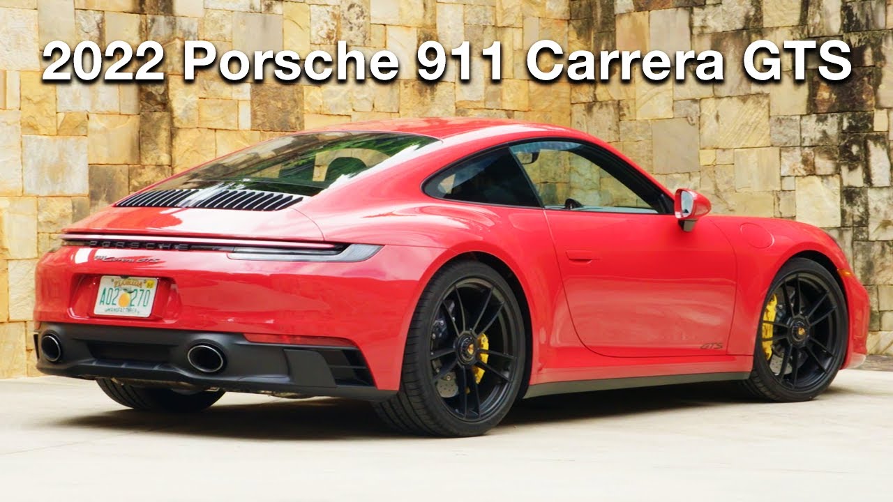 2022 Porsche 911 Carrera GTS in Carmine Red USA Specification