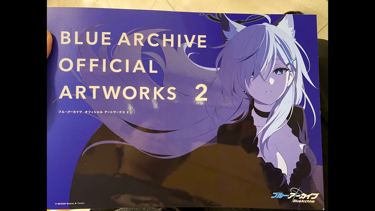 BLUE ARCHIVE OFFICIAL ARTWORKS 蔚藍檔案美術設定集Vol.1  ブルーアーカイブオフィシャルアートワークス