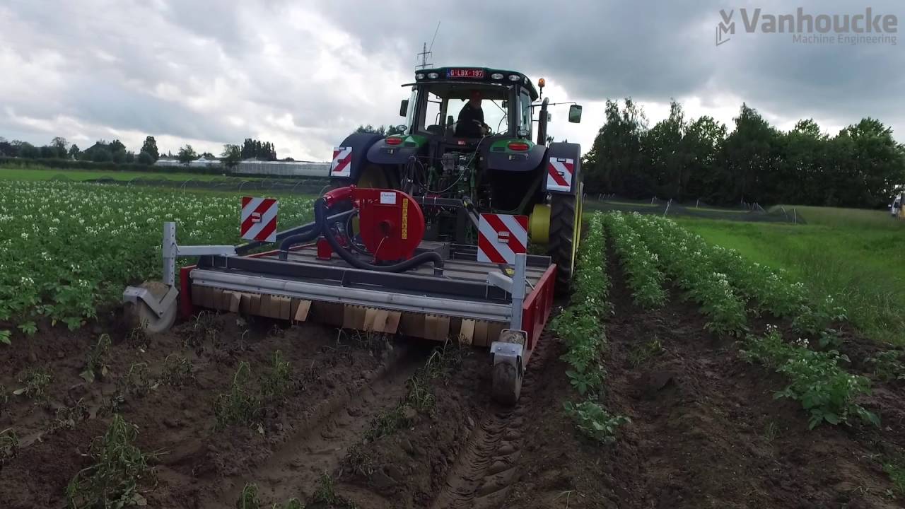 Onkruidbrander 3m tijdens Biovelddag Inagro 2016