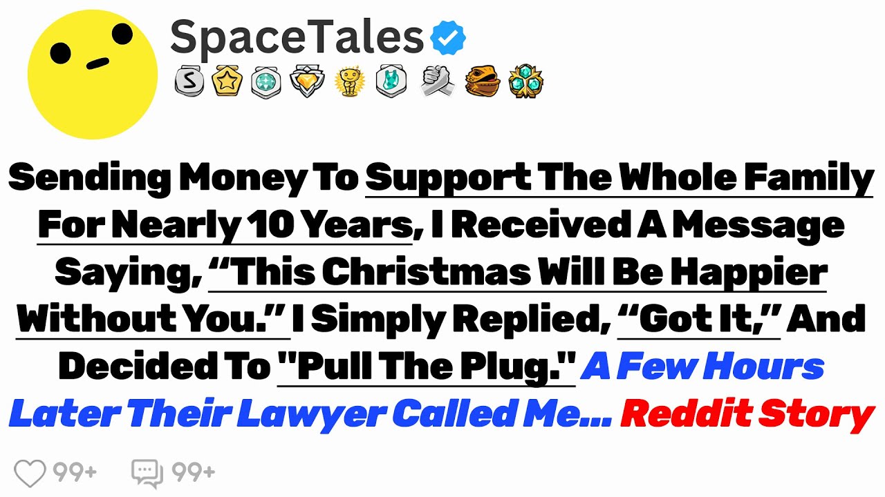 Sending Money To Support The Whole Family For Nearly 10 Years, I Received A Message Saying, “This..