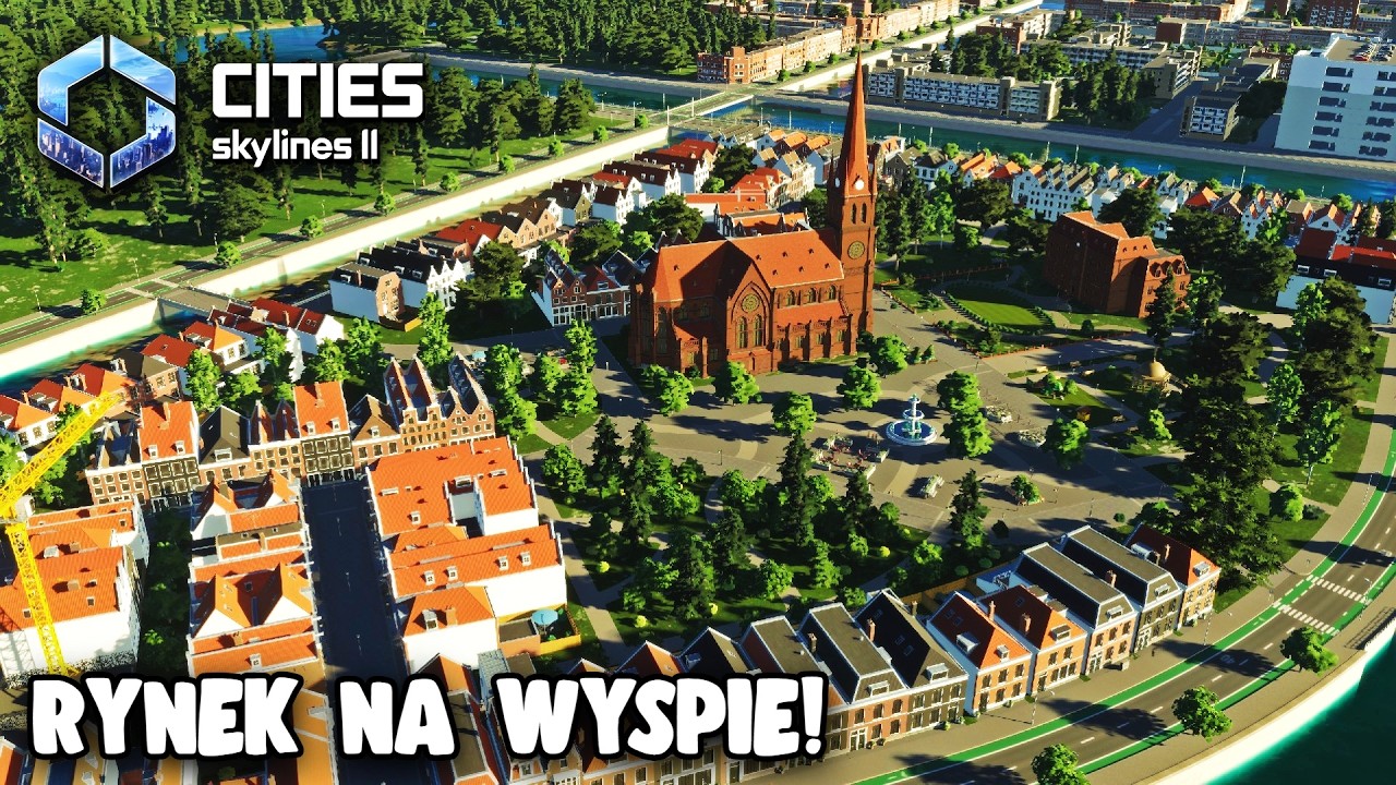 Cities: Skylines 2 #73 - Rynek na wyspie + tramwaje (2026)