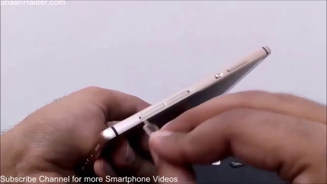 Huawei P8/P8 Lite/P8 Max - How to Insert SIM and microSD Card