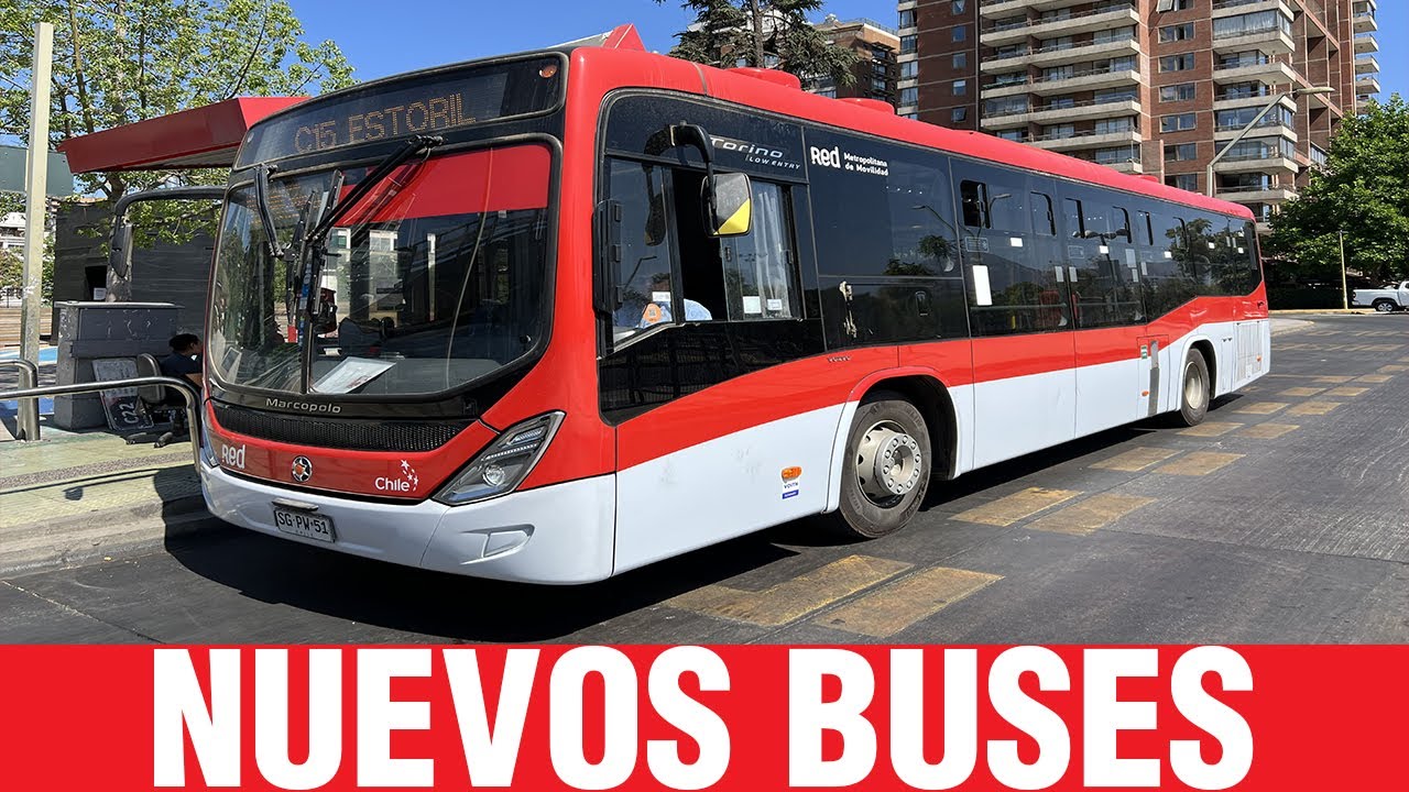 Red | Primer Dia de Circulación de Nuevos Buses Marcopolo Torino de RBU Santiago