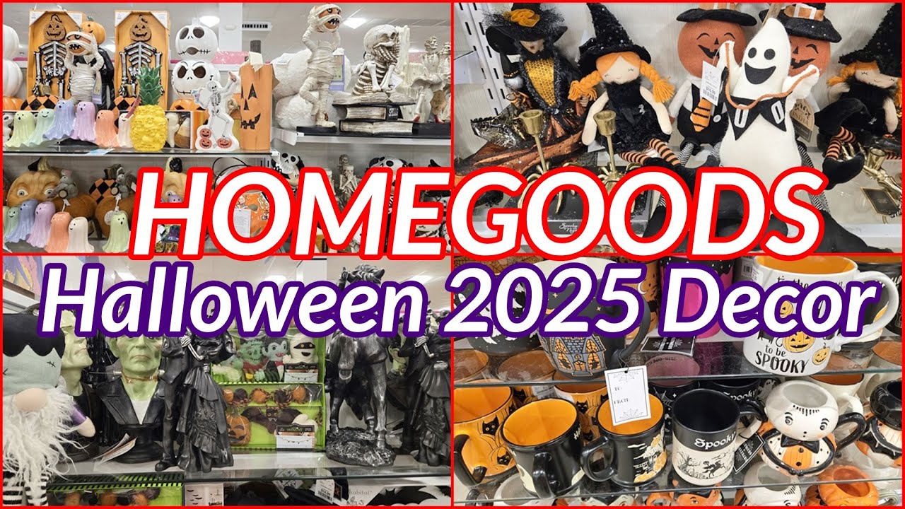 HOMEGOODS HALLOWEEN DECOR 2025 SHOP WITH ME