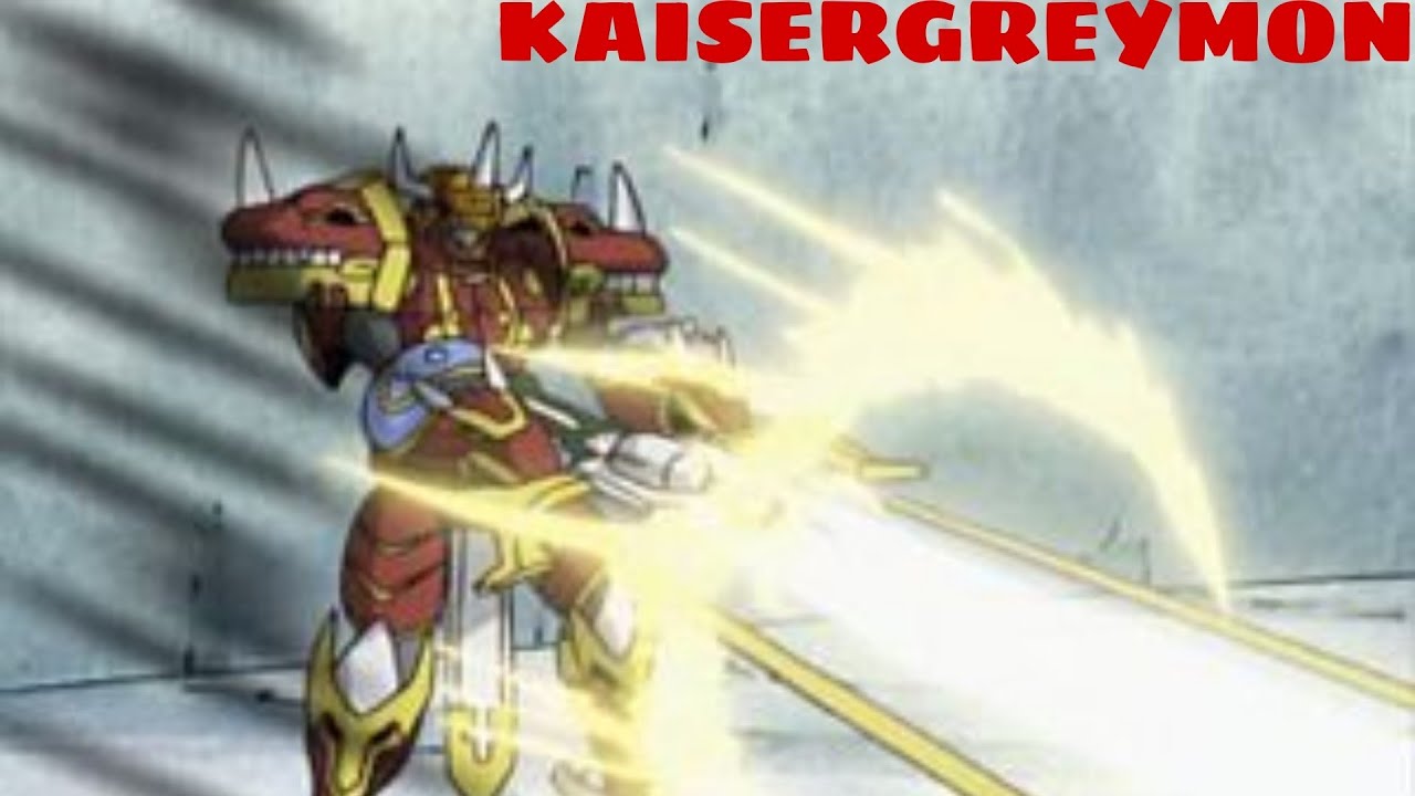 KAISERGREYMON!! | Digivolution & Showcase | Digimon Hacker's Memory
