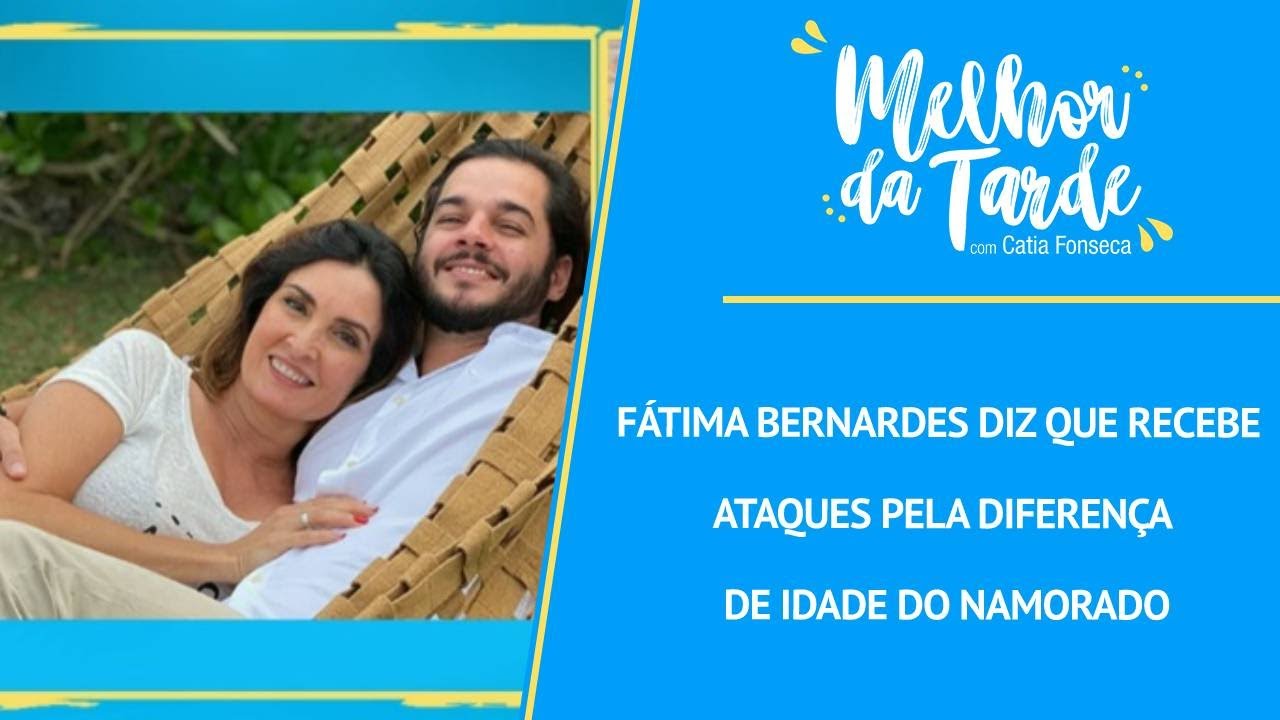 Fátima Bernardes diz que recebe ataques pela diferença de idade do namorado | MELHOR DA TARDE