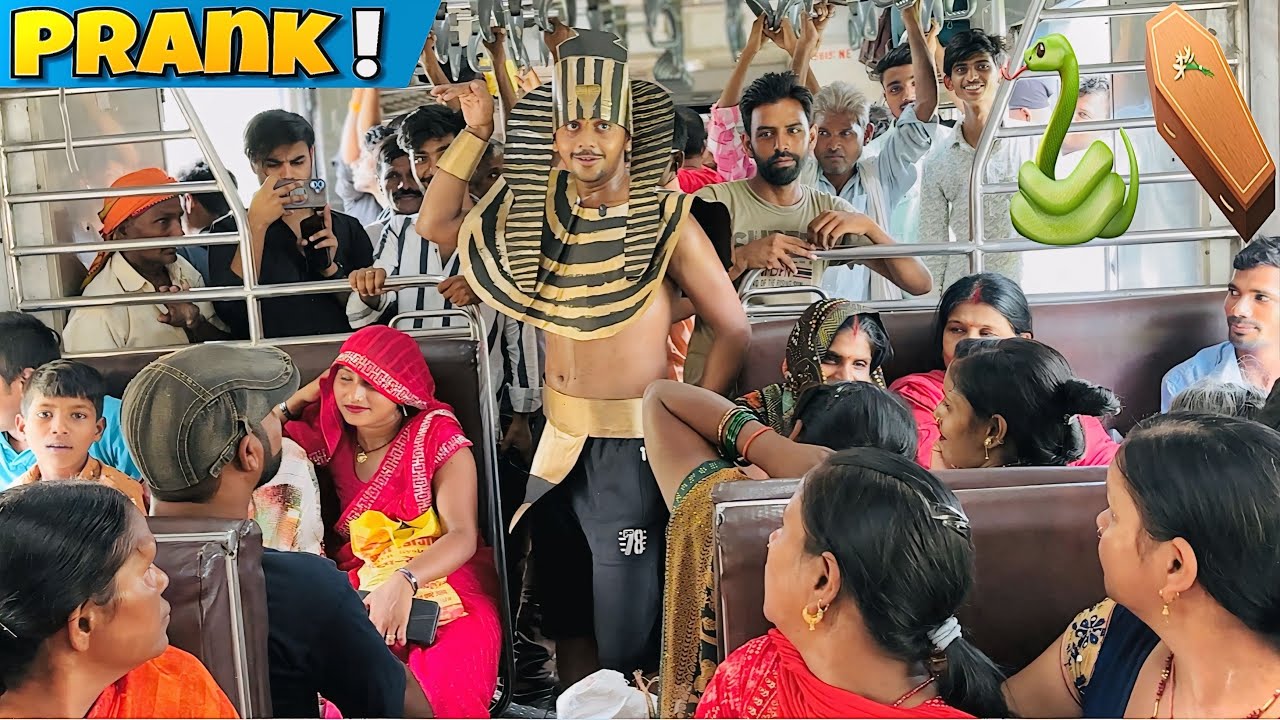 Egypt King दुनिया का सबसे ख़तरनाक सांप 🐍⚰️Prank In Public 🤣 || Epic Reaction || Fisrt Time in India 