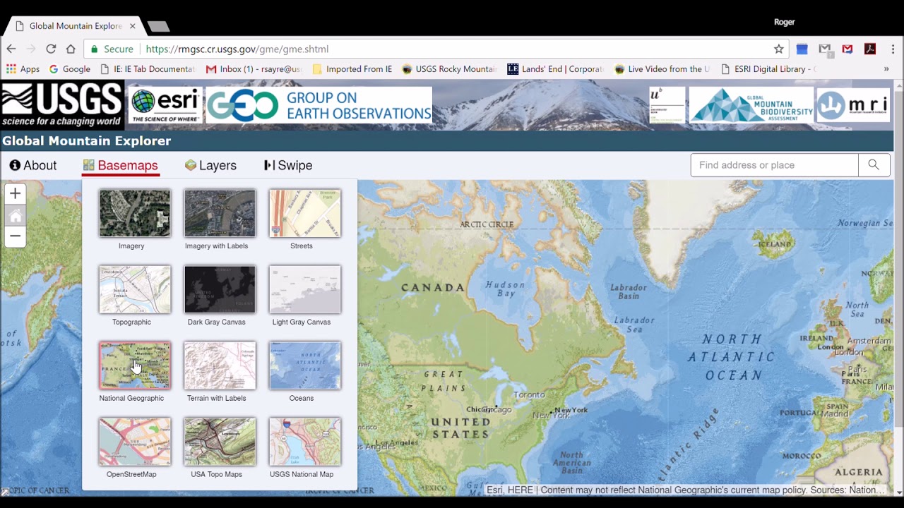 Global Mountain Explorer Video Tutorial