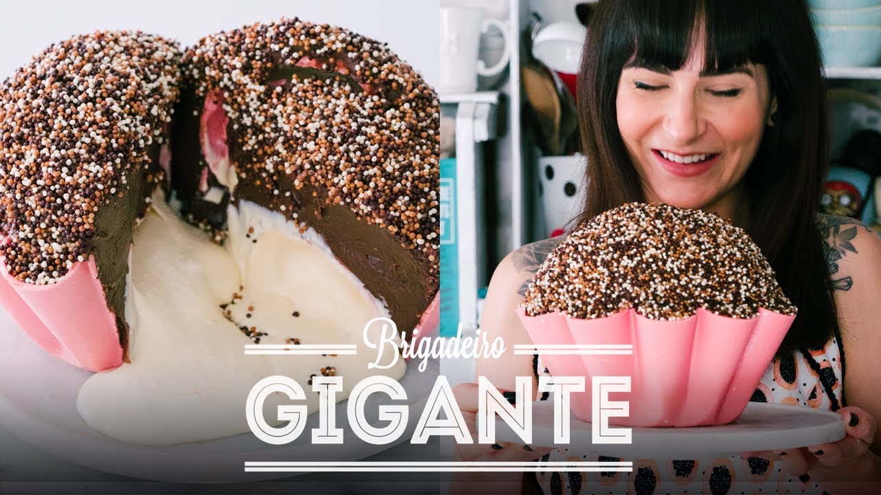 BRIGADEIRO GIGANTE VULCÃO DE LEITE NINHO | DANI NOCE RECEITA