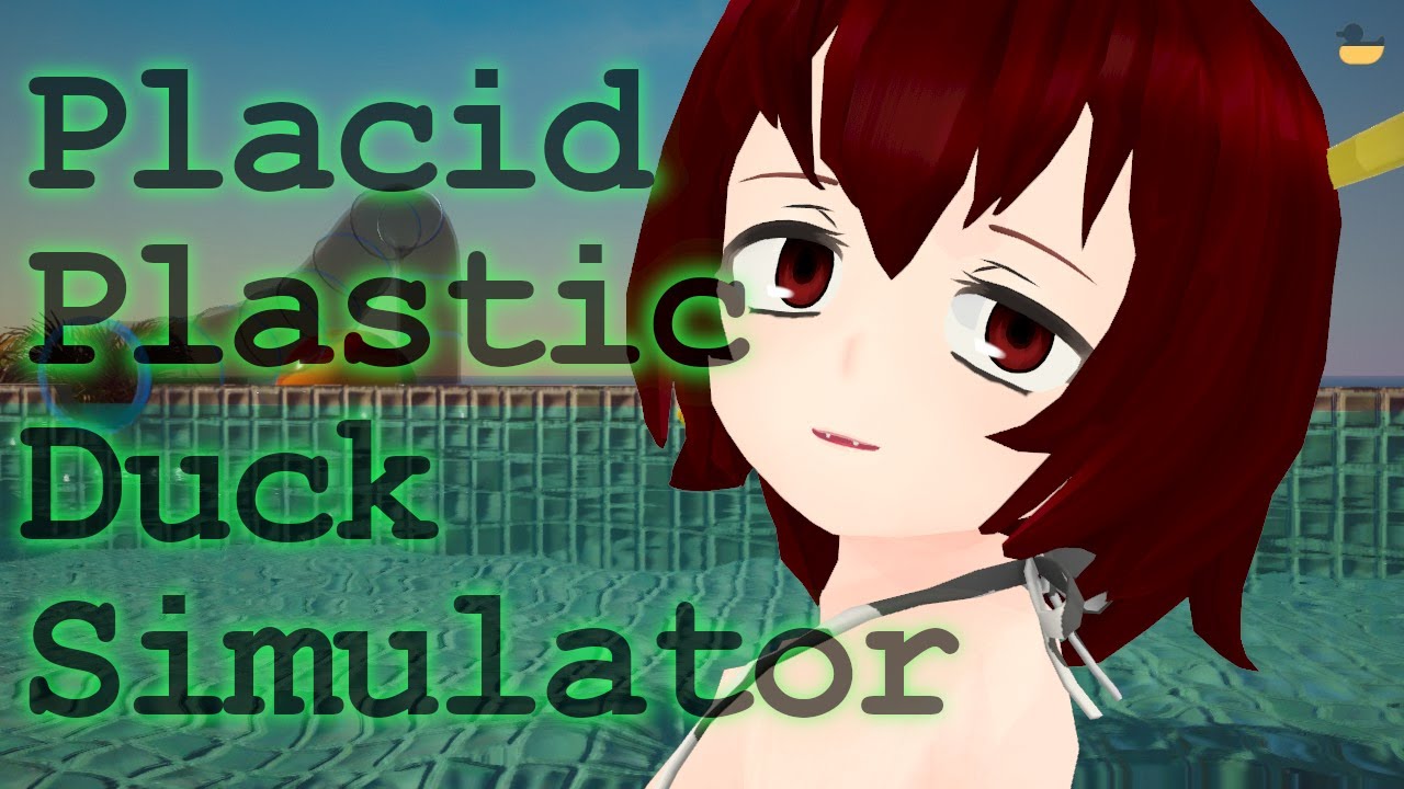 ジョジョ4部視聴しながらプールでひよこ眺める雑談配信。【Vtuberカタリさま】【Placid Plastic Duck Simulator】