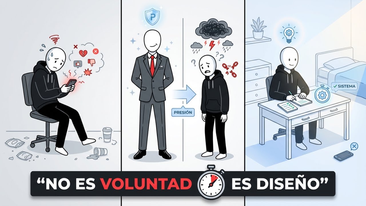 La disciplina NO es fuerza de voluntad (te mintieron)