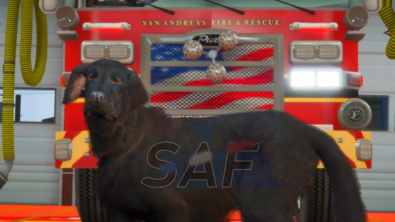 SA'F #333 - FIRE DOG Gets A New Toy! | GTA V RP