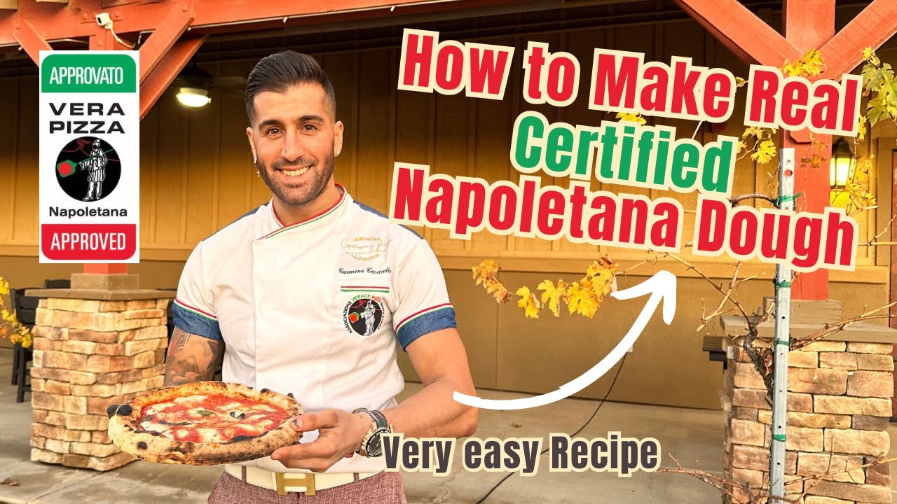 How to make Authentic Neapolitan Pizza DOUGH