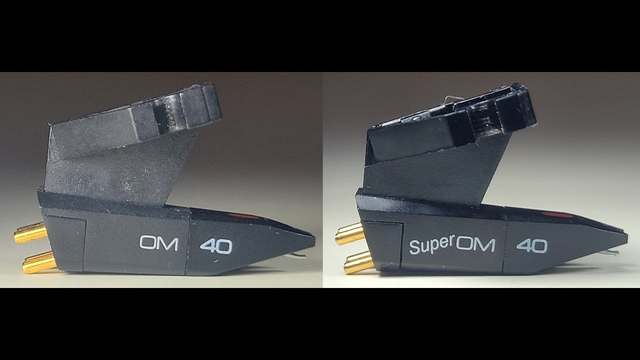 Ortofon OM40 vs Super OM40  Phono Cartridges