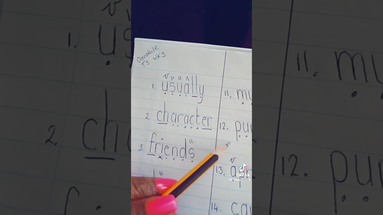 Academic sight words to improve vocabulary 
