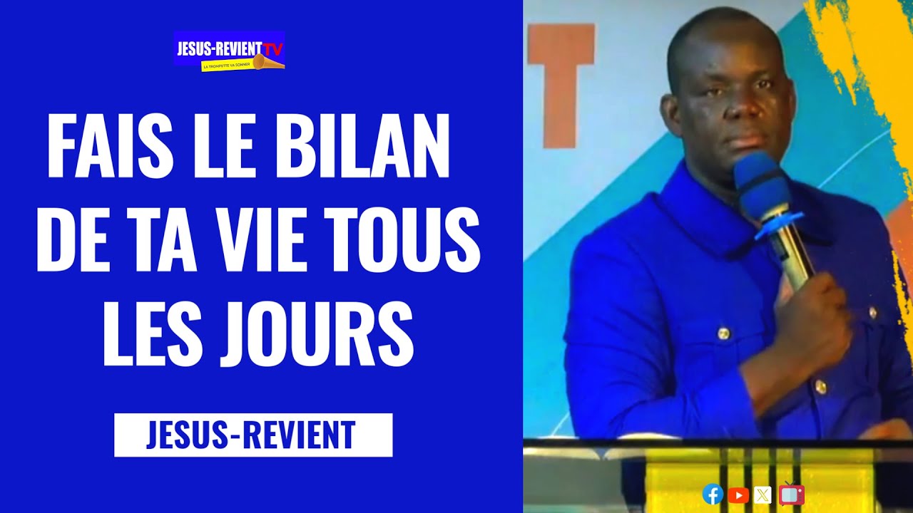 🔻REPLAY▪️ FAIS LE BILAN DE TA VIE TOUS  LES JOURS
