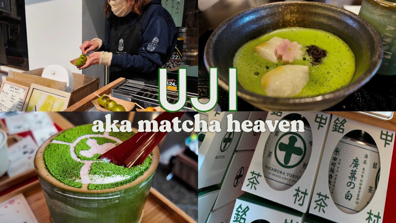 UJI a quick day trip from Kyoto | matcha cafes + places to visit 🍵