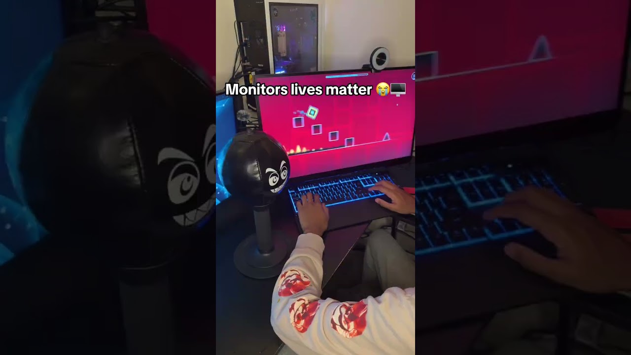 🎮 Gamers know the rage is real 😤 Stop smashing monitors &mdash; slap the RageBall instead #gaming #pcsetup