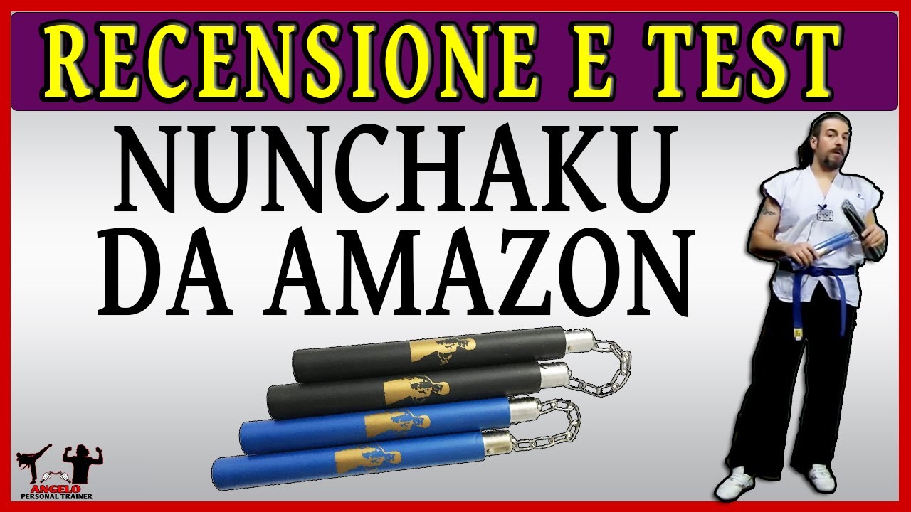 Recensione e test: NUNCHAKU DA AMAZON 👊🏻
