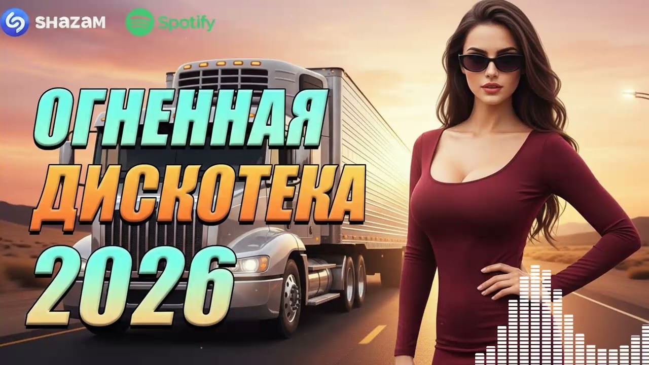 Огненная дискотека 2026 — лучшие русские хиты для дороги и отличного настроения