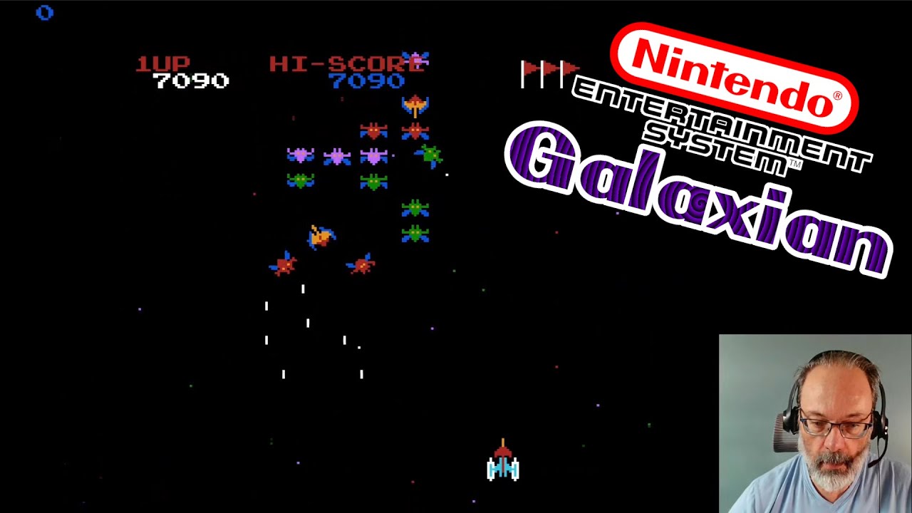 Игровой процесс на NES, Galaxian