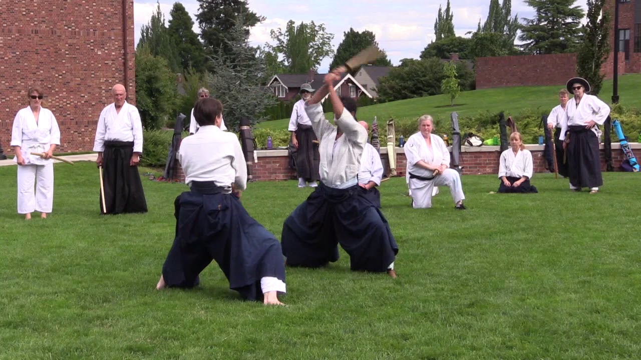 Birankai Aikido Summer Camp 2019 - D. Drake, Shidoin, Class 2 - Weapons