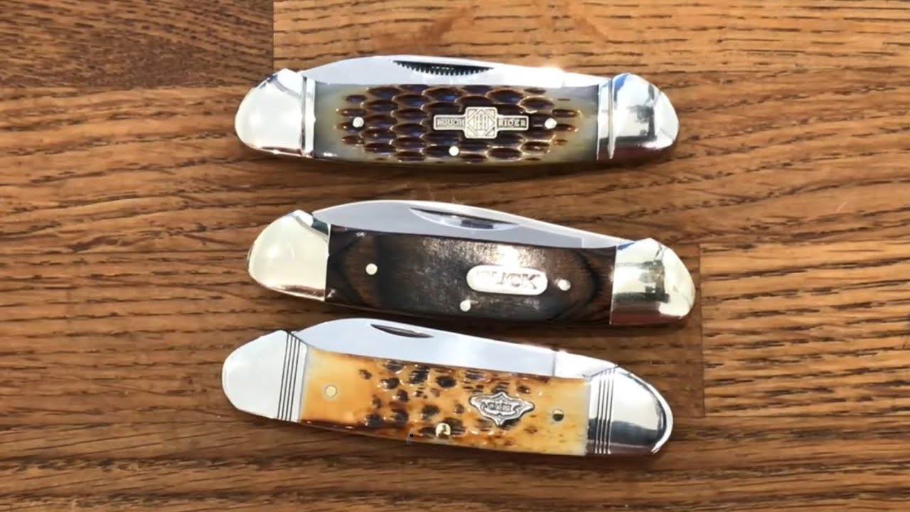 Canoe Comparison- A Case, a Buck & a Rough Rider