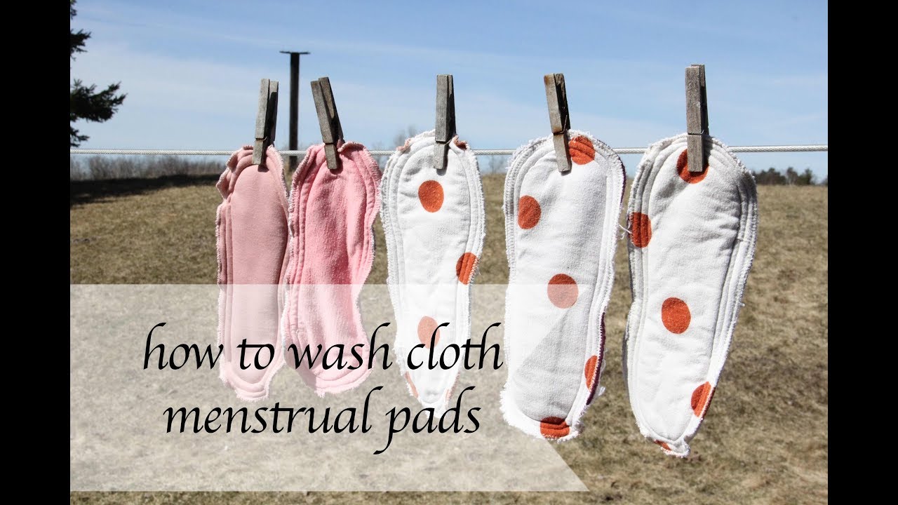 how to wash cloth menstrual pads 🍁 Christina @ Our Wood Home🍁