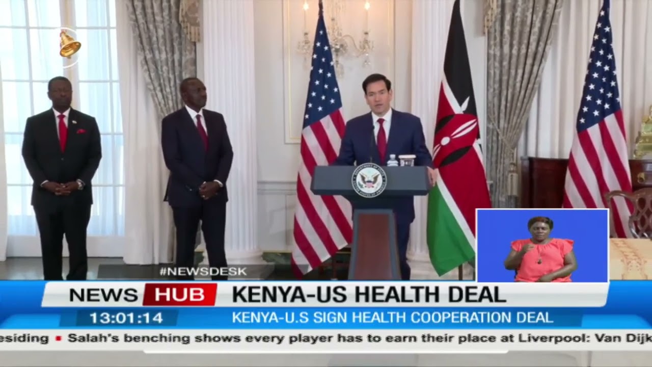 Kenya signs historic health cooperation deal with the U.S.