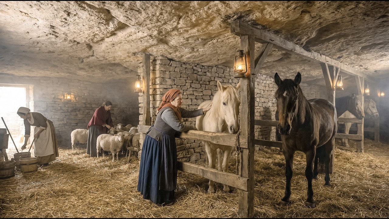 Everyone Scoffed at Her Cave Stable — Until −35°F Winter Proved Her Right