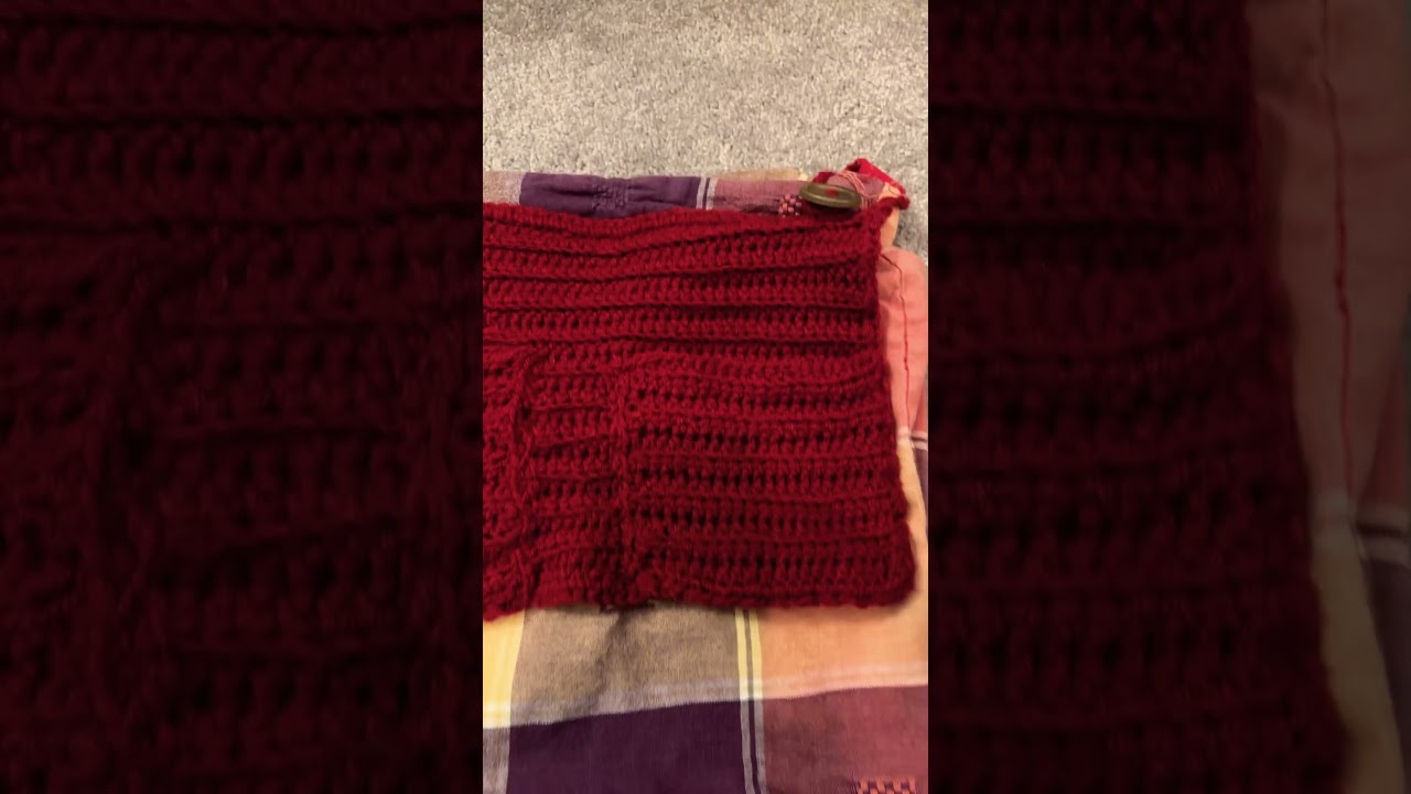 Crochet pockets