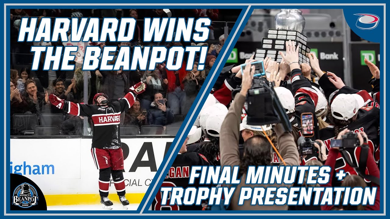 UNREAL FINISH: Harvard Wins 2026 Women's Beanpot at TD Garden!! (FINAL MINUTES AND OVERTIME)