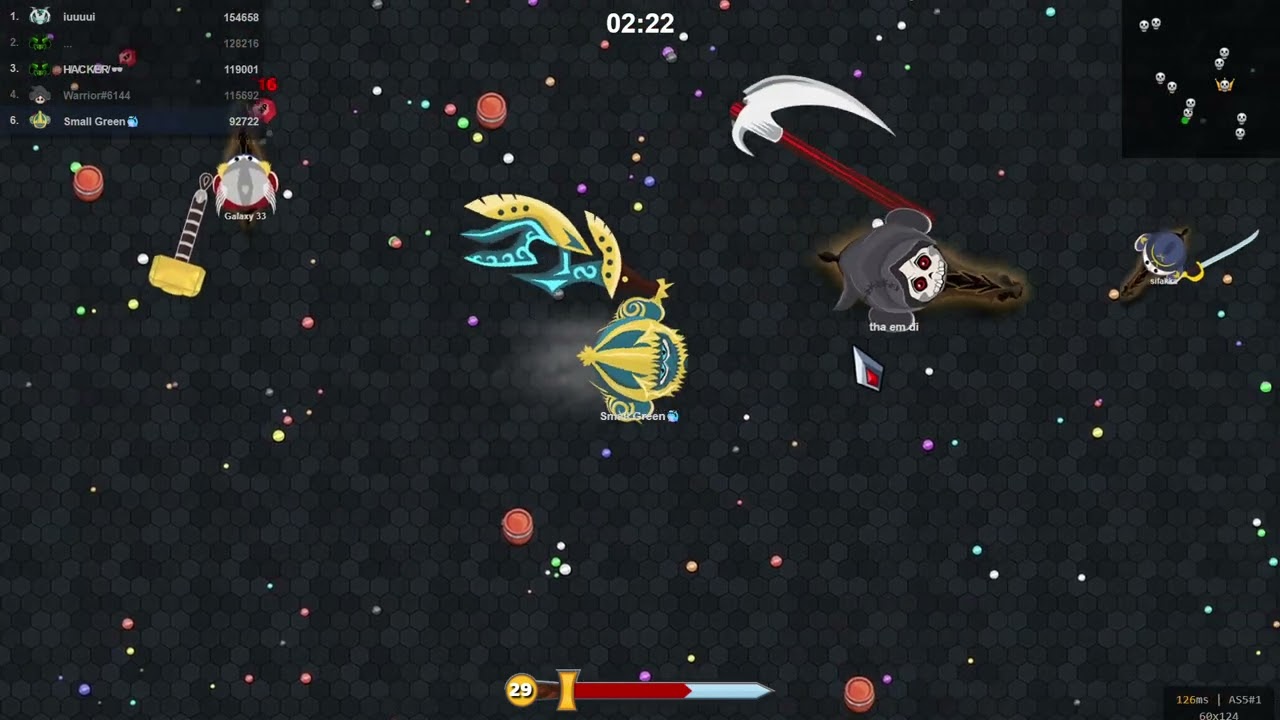 Evowars.io#16 Lv30 vs Lv35