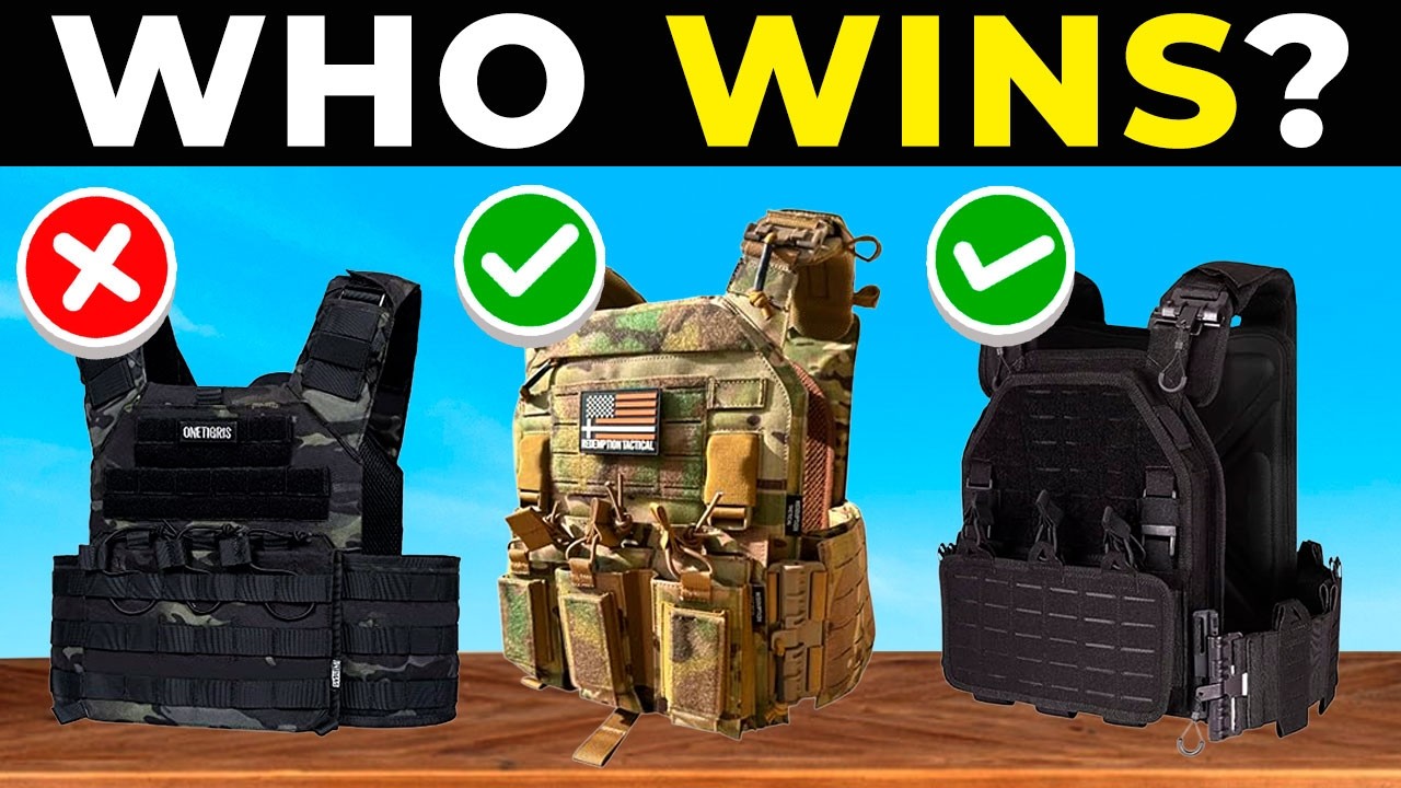 TOP 5 BEST TACTICAL VESTS 2026 | TACTICAL GEAR & PLATE CARRIERS on AMAZON