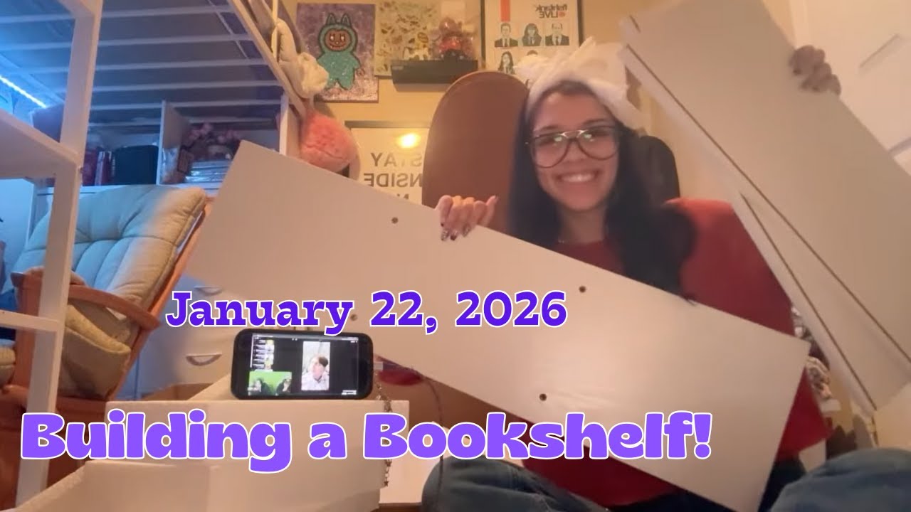Angelina Builds a Bookshelf Challenge