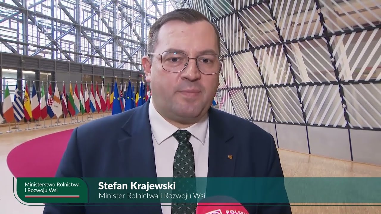 Wypowiedź ministra Krajewskiego przed posiedzeniem Rady Ministrów ds. Rolnictwa i Rybołówstwa