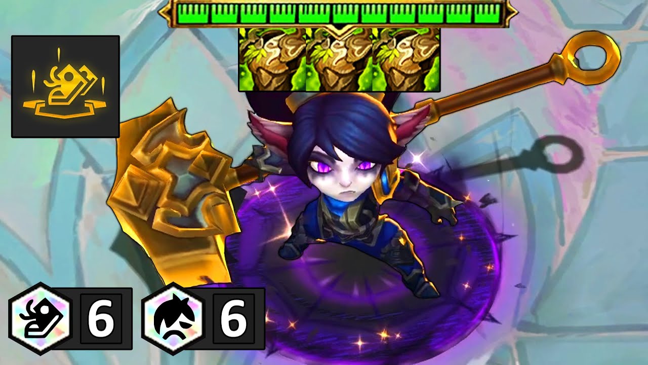 x3 Warmogs Poppy go BONK! ⭐⭐⭐ ft. 6 Emo 6 Mosher