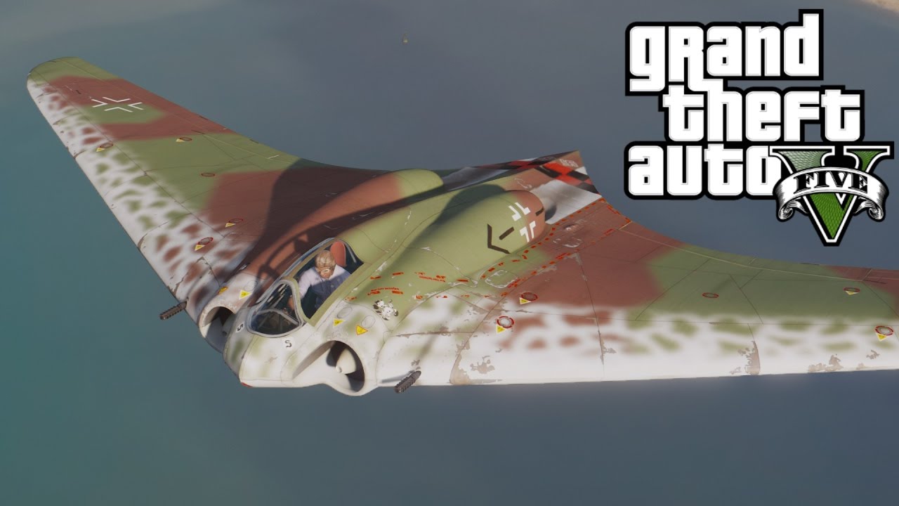 GTA V Horten Ho-229 (German WWII Stealth Jet)