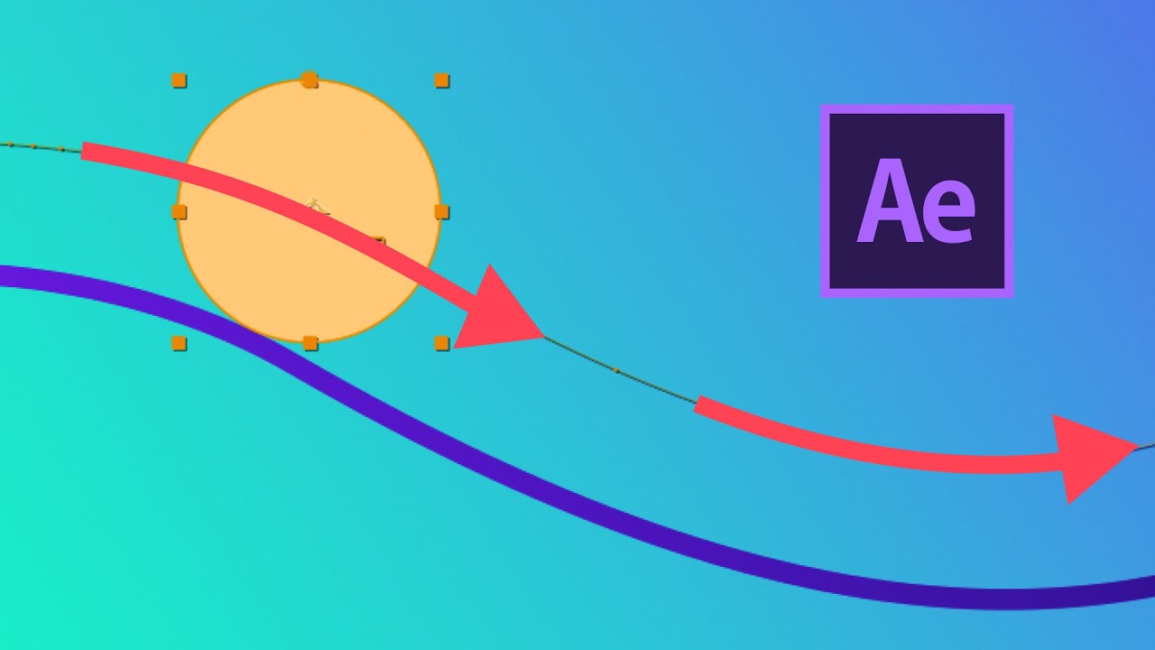 Анимация объекта вдоль траектории — 3 разных способа | Учебное пособие по After Effects