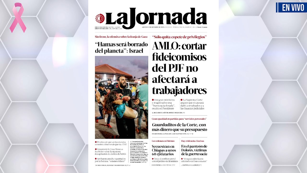 LECTURA DE TITULARES NACIONALES Y REGIONALES #EnCorto #NoticieroDigital #video