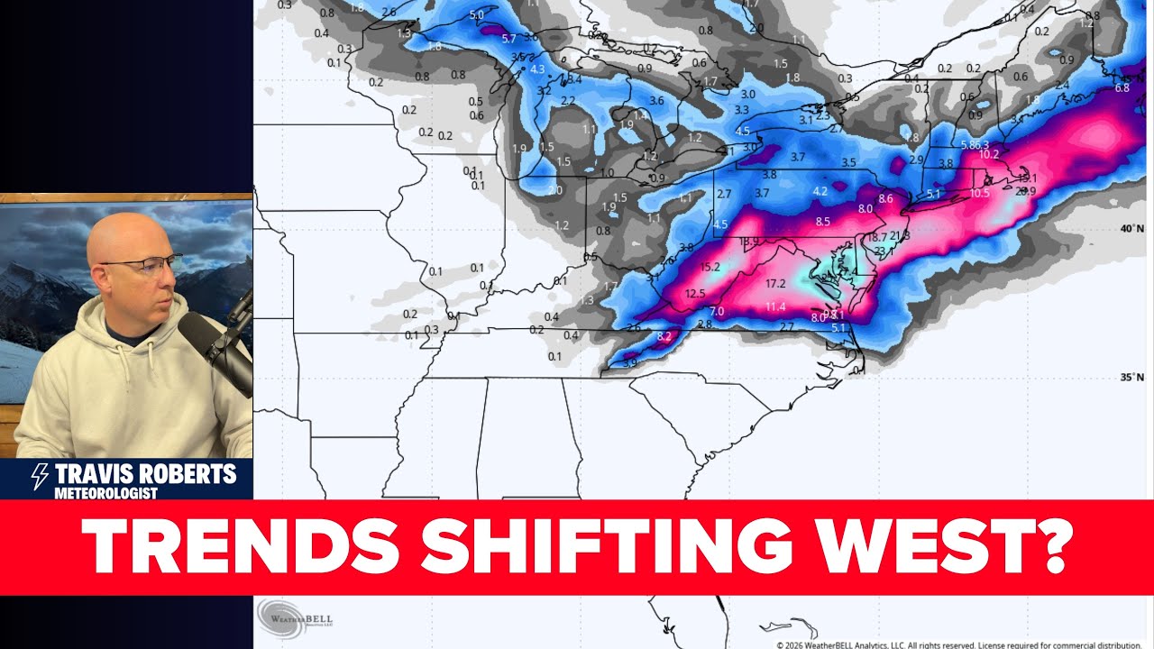 Major East Coast Storm? HUGE shift alert