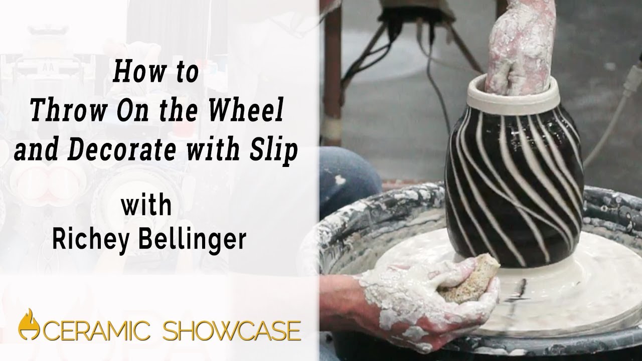 How to Throw On the Wheel and Decorate with Slip
