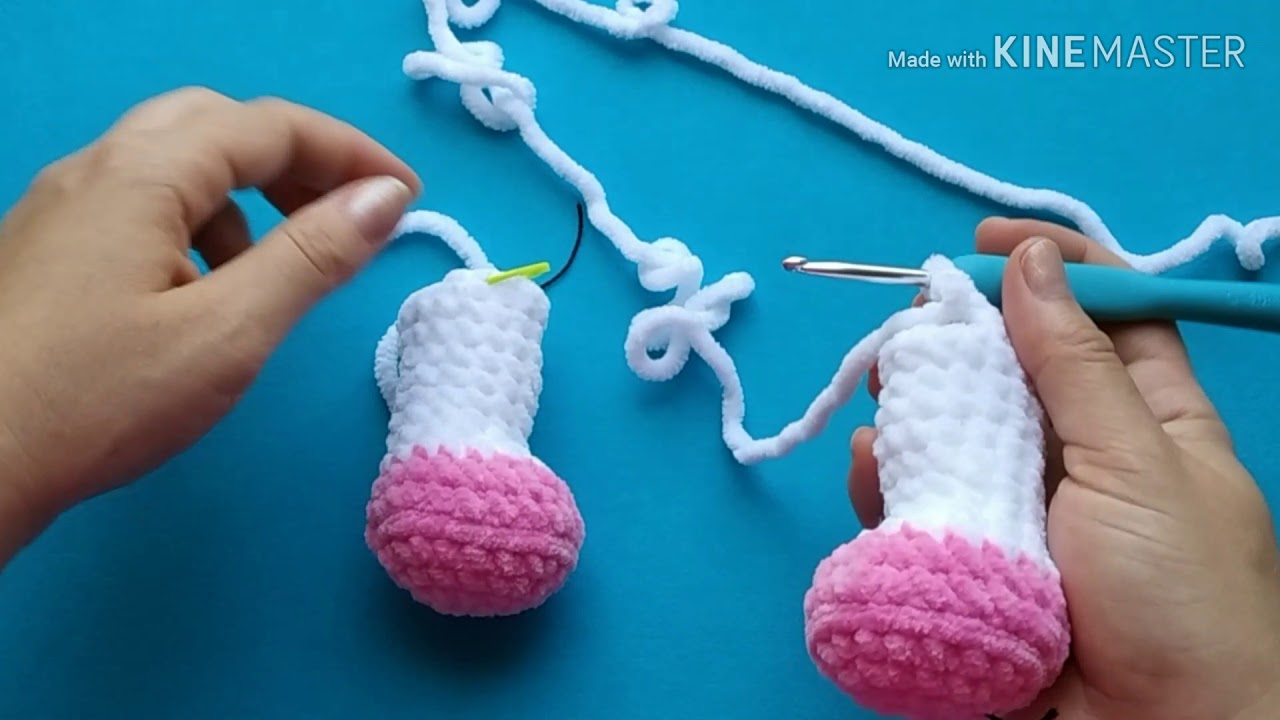 Присоединение ног игрушки