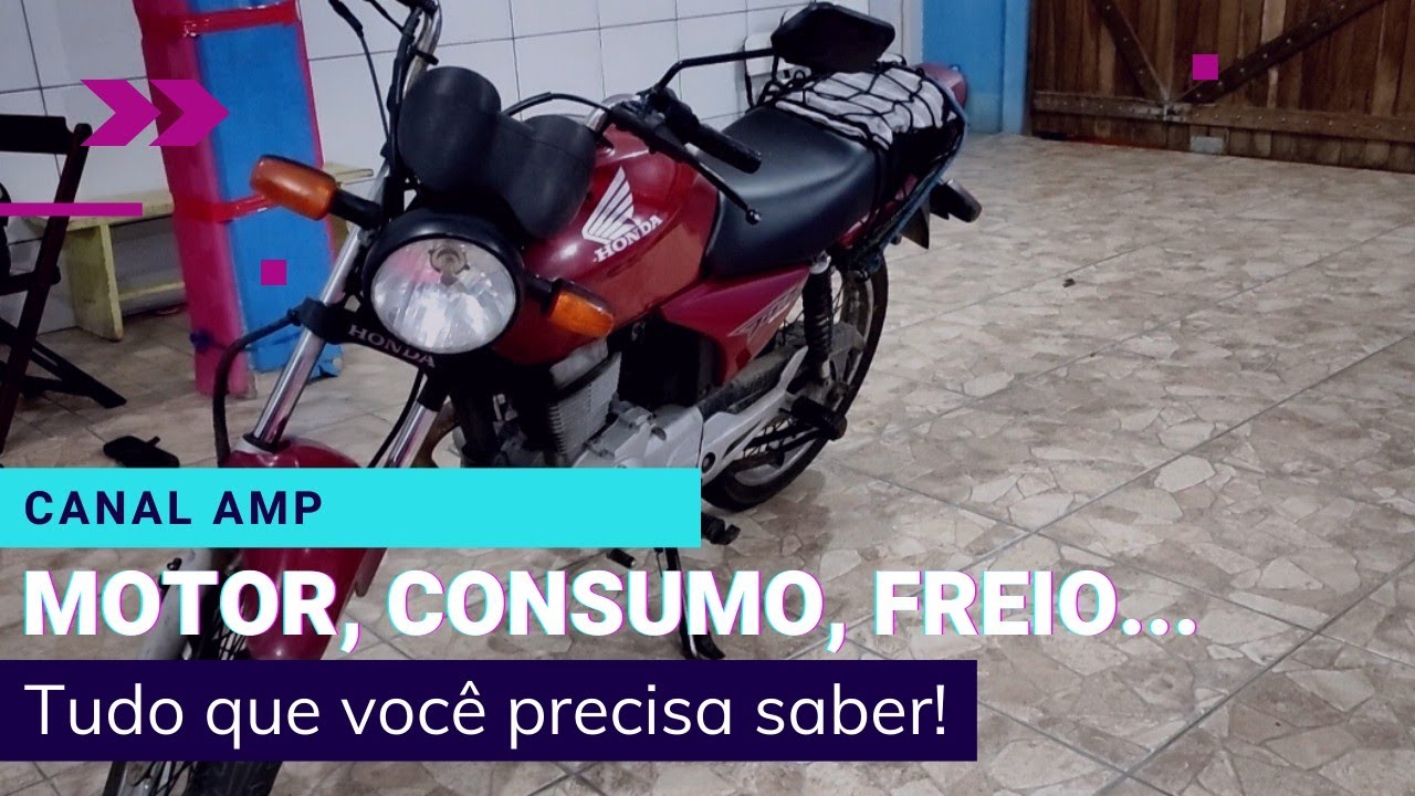 Honda CG 150cc Titan ESD 2008 &ndash; Boa para o trabalho? | FICHA T&Eacute;CNICA