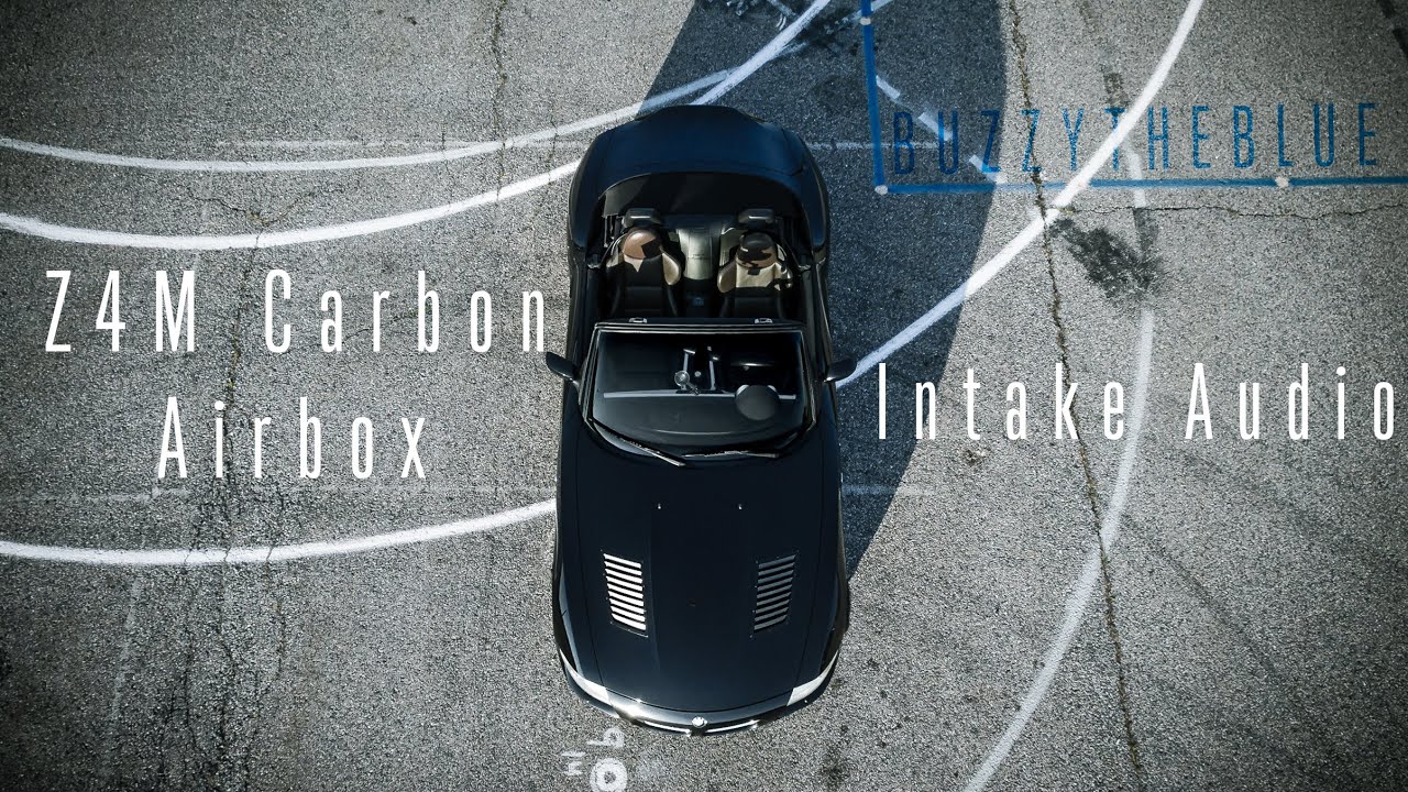 BMW Z4M | Evolve Carbon Airbox Sound (RPI Exhaust)