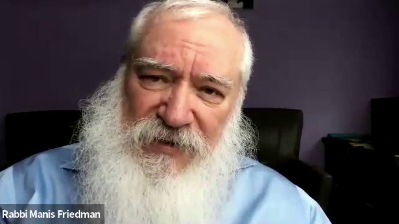 A Personal Message From Rabbi Manis Friedman