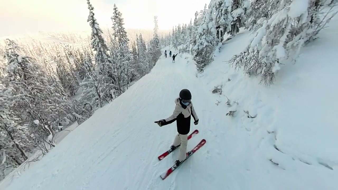 First Time Skiing in Sweden! ⛷️ Exploring Trollskogen (Sälen) with the Adults