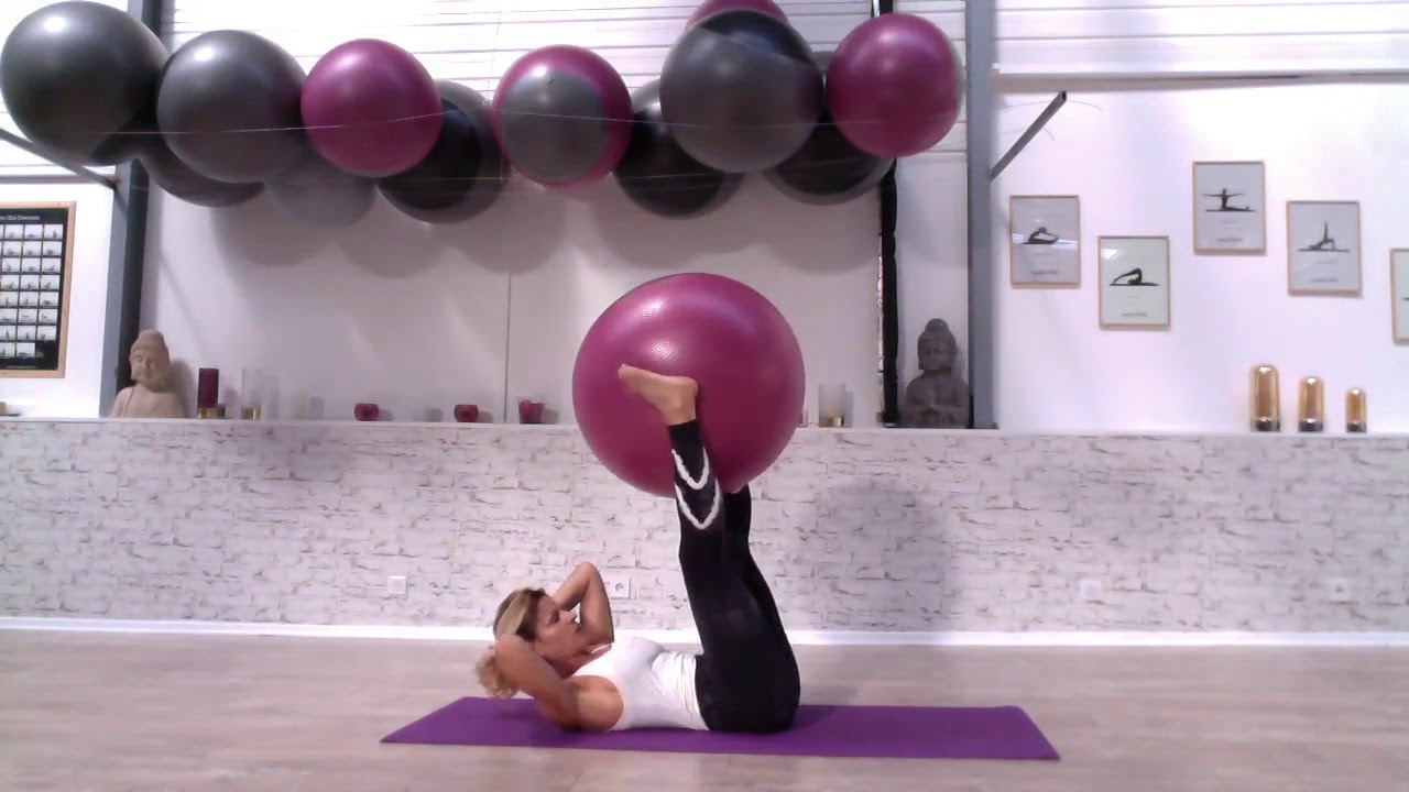 Pilates Swiss Ball avec Marylin