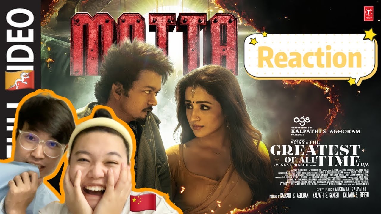 MATTA | The Greatest Of All Time | Thalapathy Vijay | Venkat Prabhu | Sonam_Kate reaction |