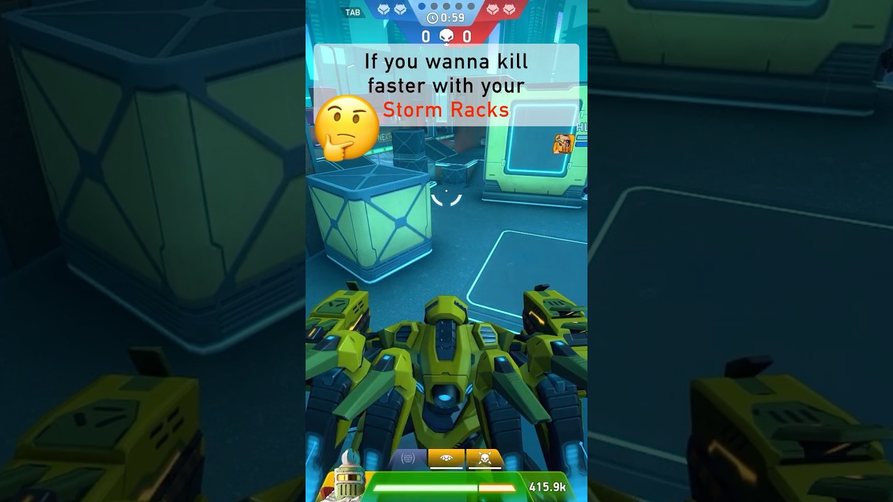 🤔 Do you also use Storm Racks? How is it? #mecharena #hangarshowdown #stormracks #game